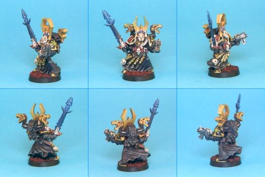 Chaos Space Marines Sorcerer by Inkub