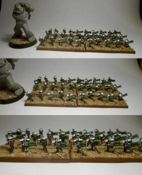 Epic (6mm) Edenite Infantry by Guthwine