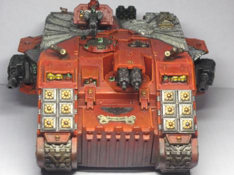 Blood Angels Land Raider by Clip_Ka