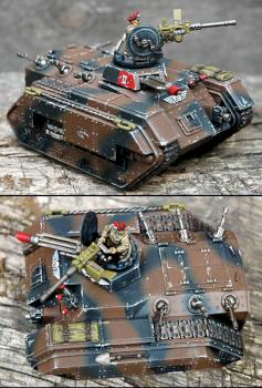 Imperial Guard Chimera Lukretia by josez