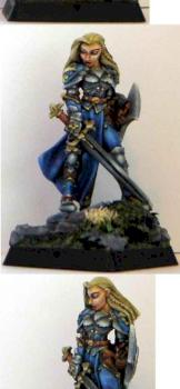 Finari, Female Justicar by Dennis