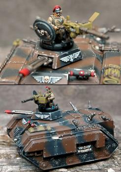 Imperial Guard Chimera Lukretia by josez
