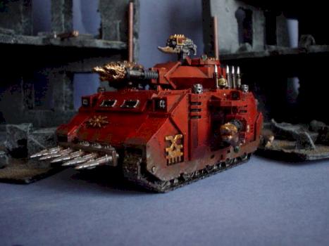 predatore annihilator dedié au Grand tout rouge by elfgidrungal