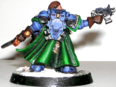 Ultramarine Captain - Back by heldane