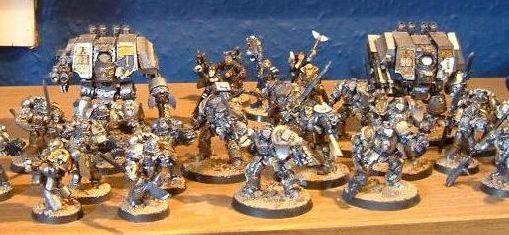 Grey Knight Strike Force And Inquisitor by vulpecula