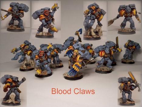 The Full Squad of Blood Claws by monkeigh