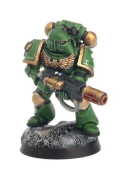 Salamander Space Marine by Infermo