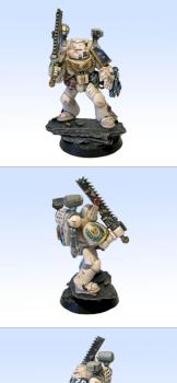 Space Marine Apothecary by Brokenblade
