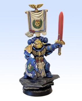 Space Marine Commander by Brokenblade