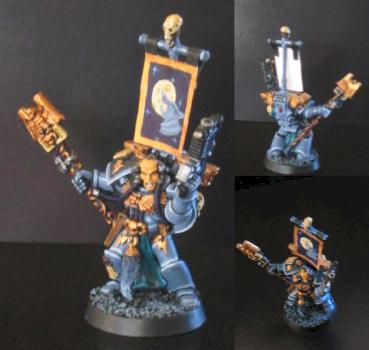 Space Wolves Rune Priest by xn3city