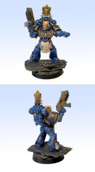 Space Marine Veteran Sergeant by Brokenblade