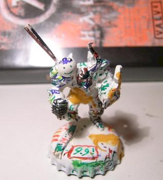 Super evil chaos warrior!!! Painted!!!!!!!!! by God Himself
