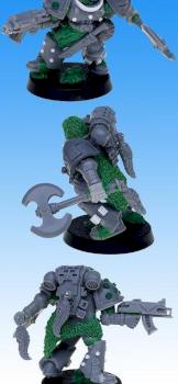 Space Wolves Grey Hunter by zarms