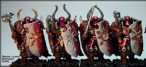 Khorne Wariors - Kind line by Honez