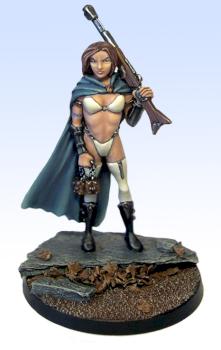Sacred blade Phoenix Bounty Huntress by Brokenblade