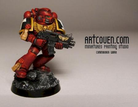 Tactical squad Space Marine 2 by artcoven