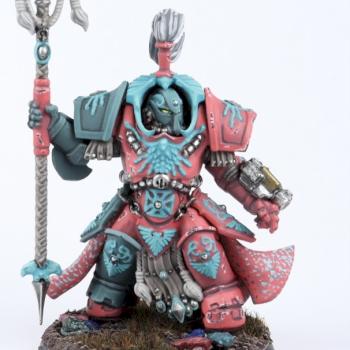 Pink Adeptus Custodian Allarus Terminator by dansub
