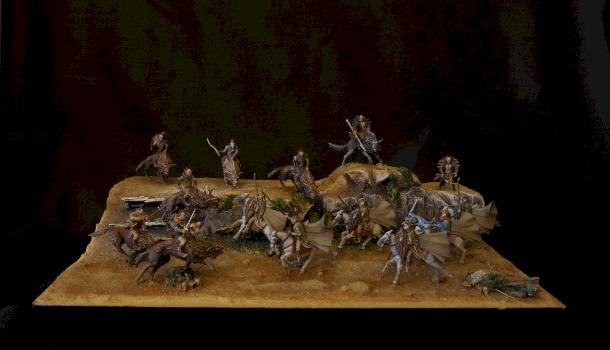 Lord Of The Rings Diorama by Minica Art