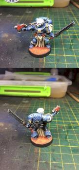 Warhammer 40k Space Marines Captain by cool-minis.com
