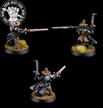 Warhammer 40k. Inquisitor with Inferno Pistol & Power Sword by cool-minis.com