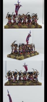Initiates of Cult of Pleasure (Witchs Elves of Slaanesh) by felix jaeger