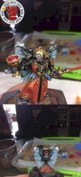 Warhammer 40k Sanguinary Priest by cool-minis.com