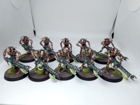Necron Warriors by epoepo