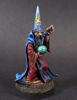 Reaper Miniatures PAINTED - OMAN RUUL, WIZARD - 03960 - (metal mini) by mikecarrero