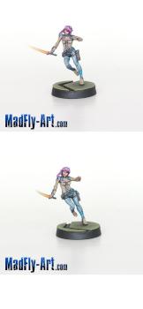 Authorized Bounty Hunter Miranda Ashcroft by MadFlyArtStudio