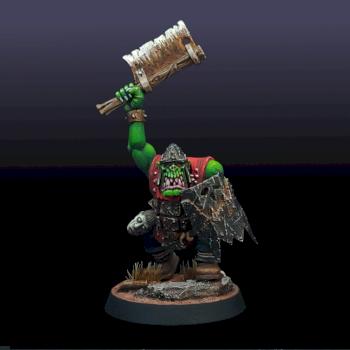 Orc Boy With Shield by xbogx