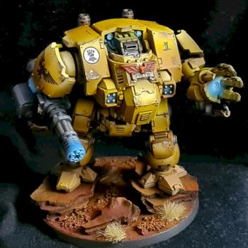 Imperial fist redemptor dreadnought by dagorlab