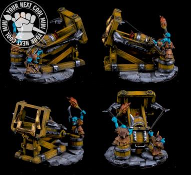 Warhammer FB/AoS, Orks, Goblin Spear Chukka by cool-minis.com