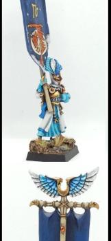 High Elf Limited Standard Bearer by felix jaeger