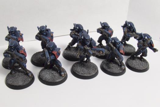 T'au Breacher Team by Grub