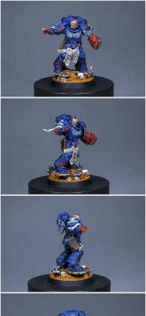 Space Marine. Crimson fist. by AlexArtWorkshop