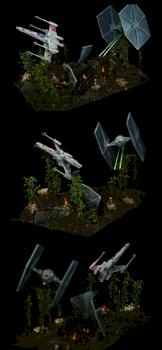 X-Wing miniatures by Fantasy Flight by Jamie M