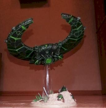 Necron Night Scythe by Sad_Dzen
