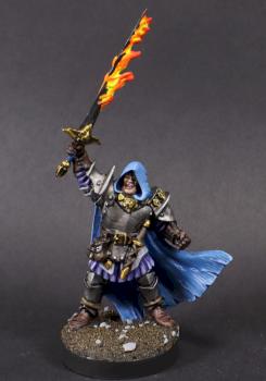 Reaper Miniatures PAINTED - LIGHT'S HAND CAPTAIN - 03974 - (metal mini) by mikecarrero