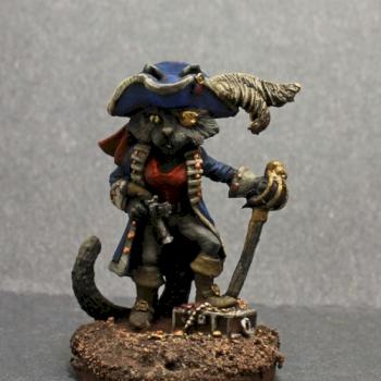 Dark Sword Female Cat Pirate by superbug983
