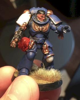 Ultramarine Captain by Kiratue_151
