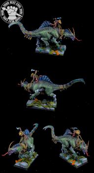 Warhammer FB/ T9A/ AoS Troglodon by cool-minis.com