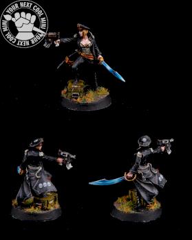 Warhammer 40k Officer Viktoria Skivlana by cool-minis.com