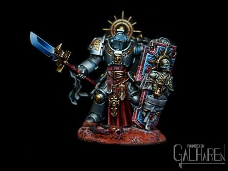 Grey Knight Paladin Primaris by Galharen