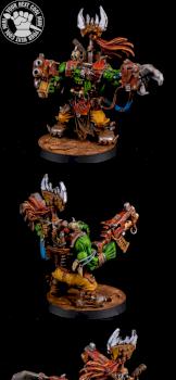 Warhammer 40K Ork Warboss by cool-minis.com