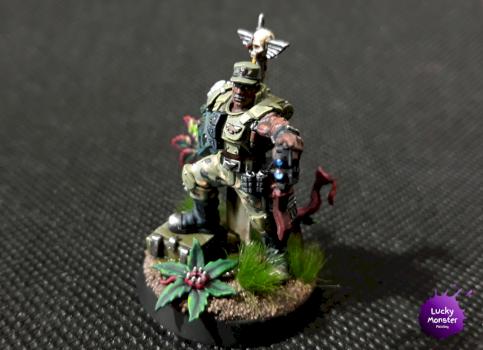 Limited Catachan Colonel by Lucky Monster Painting