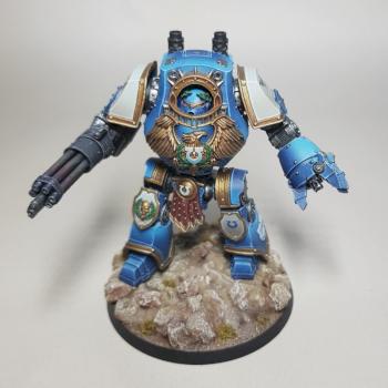 Ultramarines Contemptor Dreadnought by clep