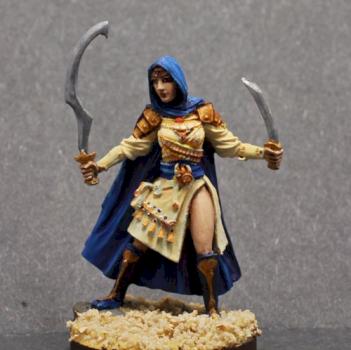 Dark Sword Female Eastern Warrior by superbug983