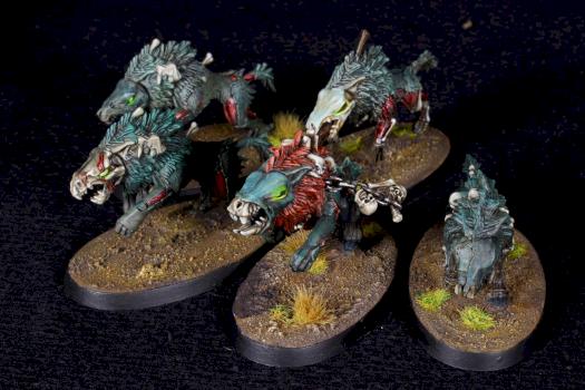 Dire Wolves with leader by dimoni777