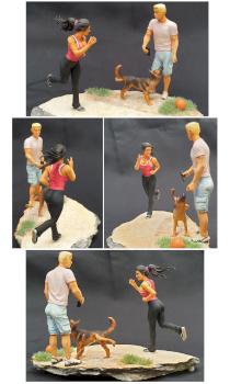 Denise Milani - Good Dog Luke by arnolbre