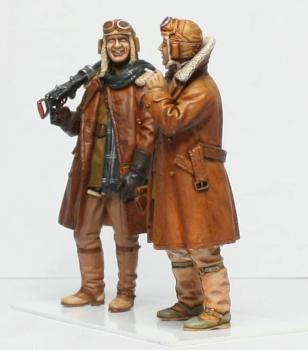 British WW1 Pilot and Observer by Carpo